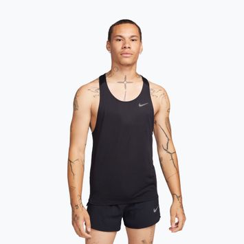 Tank top de alergare pentru bărbați Nike Fast Dri-Fit black