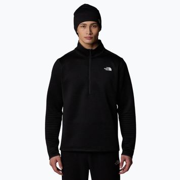 Bluză de trekking pentru bărbați The North Face Vertical Thermal 1/4 Zip black