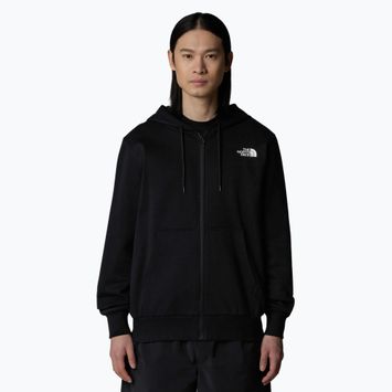 Bluză pentru bărbați The North Face Simple Dome Full Zip Hoodie black