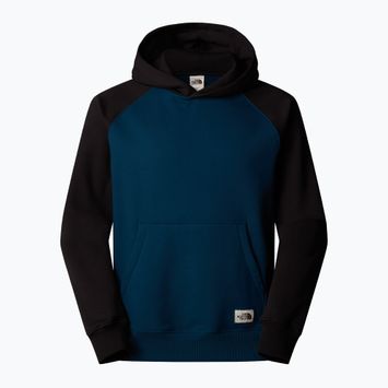 Hanorac pentru bărbați The North Face Heritage Hoodie midnight petrol/ black
