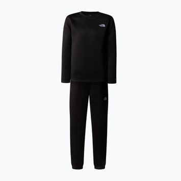 Set de lenjerie termoactivă pentru copii The North Face Dotknit Thermal black