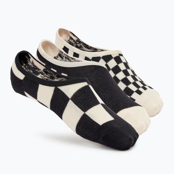 Șosete pentru femei Vans Checker Canoodle 3 perechi black