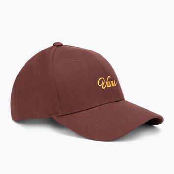 Vans Fresh Script Structured Jockey baseball cap ciocolată amară