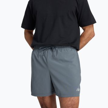 Pantaloni scurți de alergare New Balance Sport Essential 5" pentru bărbați, grafit