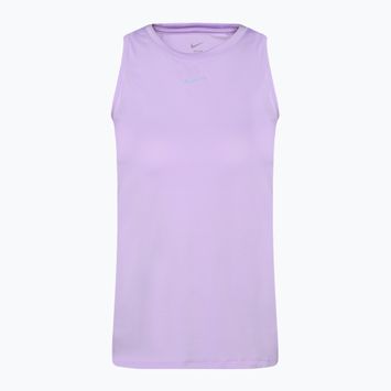 Tank top de antrenament pentru femei Nike One Classic Dri-Fit lilac bloom/black