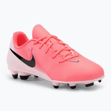 Încălțăminte de fotbal pentru copii Nike Phantom GX II Club FG/MG Junior sunset pulse/black