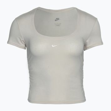 Tricou pentru femei Nike Sportswear Chill Knit light orewood brown/sail