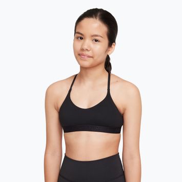 Sutien pentru fete Nike Indy black/black