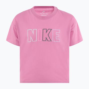 Tricou pentru copii Nike Sportswear Essential magic flamingo