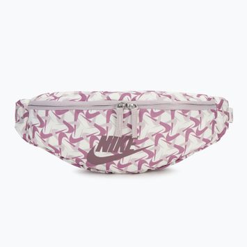 Borsetă Nike Heritage 3 l sail/platinum violet/taupe grey