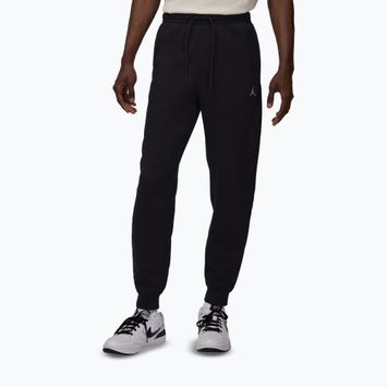 Pantaloni pentru bărbați  Jordan Brooklyn Fleece black/white