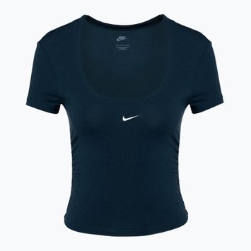 Tricou pentru femei Nike Sportswear Chill Knit armory navy/sail