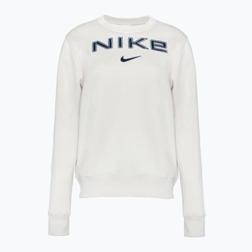 Bluză pentru femei Nike Sportswear Phoenix Fleece light orewood brn/white/armory navy