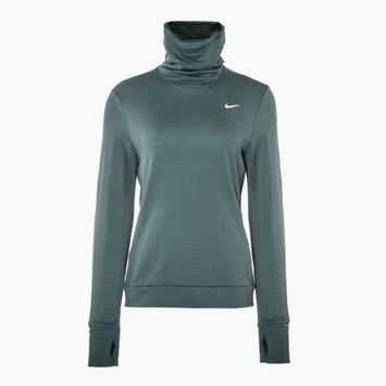 Bluză de alergare pentru femei Nike Therma-FIT Swift Element vintage green/reflective silver