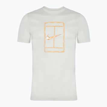 Tricou de tenis Nike Court Dri-FIT pentru bărbați, maro deschis orewood