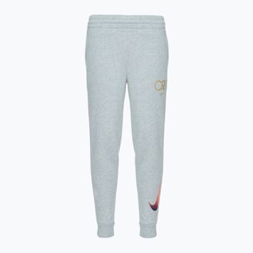 Pantaloni pentru copii  Nike CR7 Club Fleece light smoke grey / heather / metallic gold