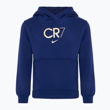 Bluză pentru copii Nike CR7 Club Fleece blue void/metallic gold