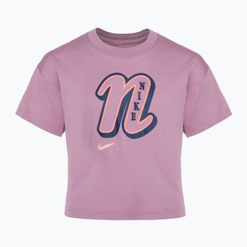 Tricou pentru copii Nike Sportswear plum dust