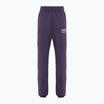 Pantaloni pentru femei Nike Sportswear Fleece dark raisin