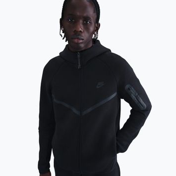 Bluză pentru bărbați Nike Tech Windrunner Full Zip cave black/black