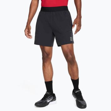 Pantaloni scurți de tenis pentru bărbați Nike Court Dri-Fit Advantage 6" black / white