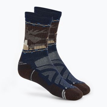 Șosete Smartwool Hike Light Cushion Mountain Moose Crew dep navy
