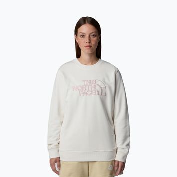 Bluză pentru femei The North Face Drew Peak Light Crew white dune/metal pink