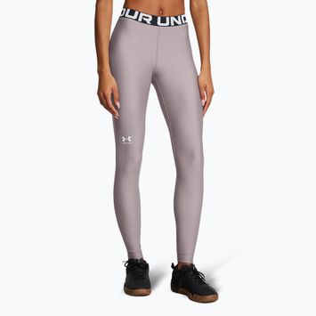 Colanți de antrenament pentru femei Under Armour HeatGear tetra gray/white