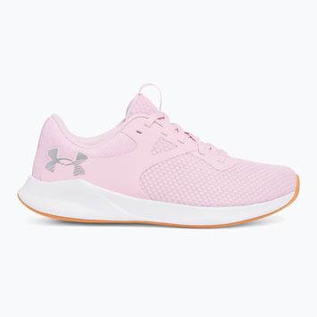 Încălțăminte de antrenament pentru femei  Under Armour W Charged Aurora 2 prime pink/white/metallic silver