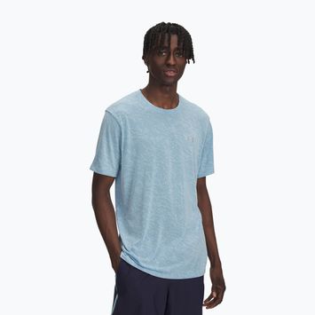 Tricou de alergare pentru bărbați Under Armour Launch Camo stream/reflective