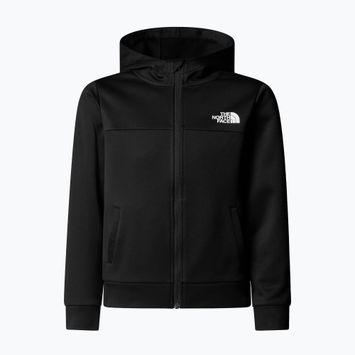 Bluză pentru copii The North Face Teen Reaxion Full Zip Hoodie tnf black