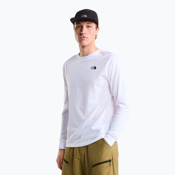 Longsleeve de trekking pentru bărbați The North Face Evolution Simple Dome Regular tnf white