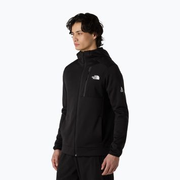 Bluză pentru bărbați The North Face Mountain Athletics Fleece Full Zip black
