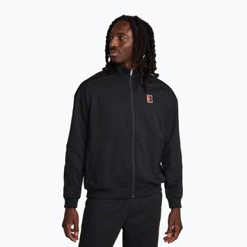 Bluză de tenis pentru bărbați Nike Court Heritage black/black