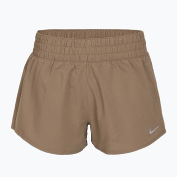 Pantaloni scurți pentru femei Nike One Dri-Fit 3" mink brown/reflective silver