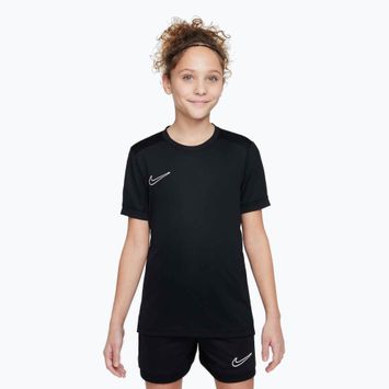 Tricou de fotbal pentru copii Nike Academy Dri-Fit Jr black/black/white/white
