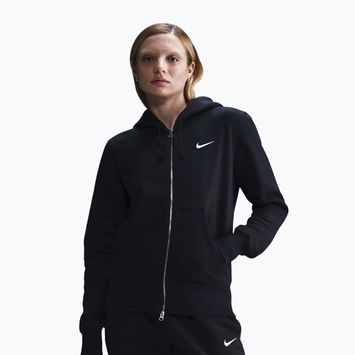 Bluză pentru femei Nike Sportswear Phoenix Fleece Full Zip black/sail