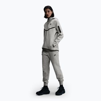Pantaloni pentru femei Nike Sportswear Tech Fleece Mid-Rise dark grey heather/black