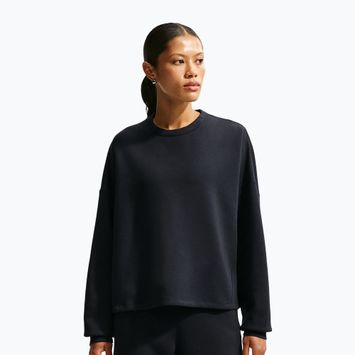 Bluză de antrenament pentru femei Nike 24.7 ImpossiblySoft Black/Dark Smoke Grey