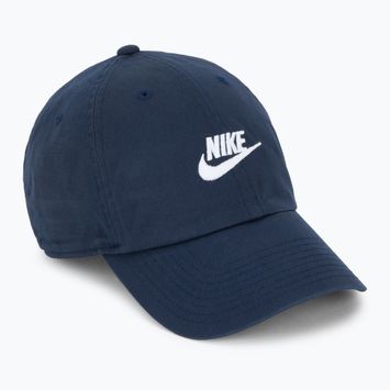 Șapcă Nike Club Unstructured Futura Wash obsidian/white