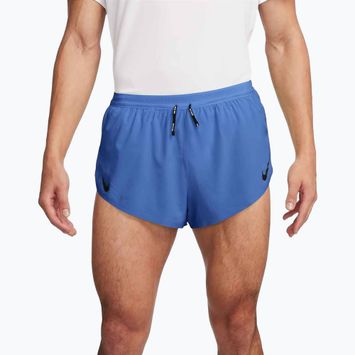 Pantaloni scurți de alergare pentru bărbați Nike AeroSwift Dri-Fit ADV comet blue / black
