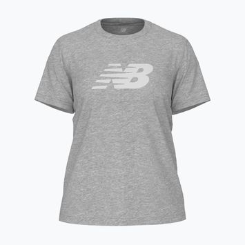 Femeii New Balance Jersey Logo atletic gri