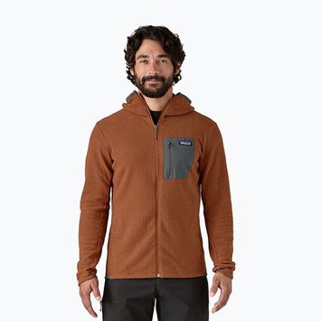 Bluză de trekking pentru bărbați Patagonia R1 Air Full-Zip robin brown