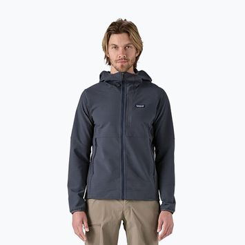 Hanorac pentru bărbați Patagonia R1 TechFace Hoody smolder blue