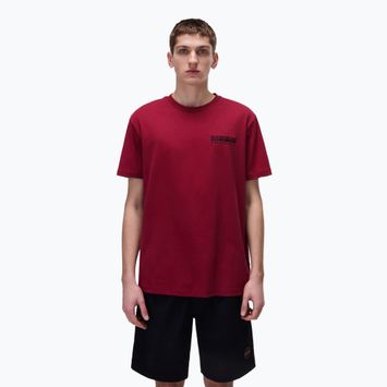 Tricou pentru bărbați Napapijri S-Vignonil Back tibetan red R1E