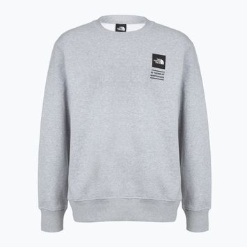 Bluză The North Face Celebration Relaxed Crew Graphic tnf light grey heather