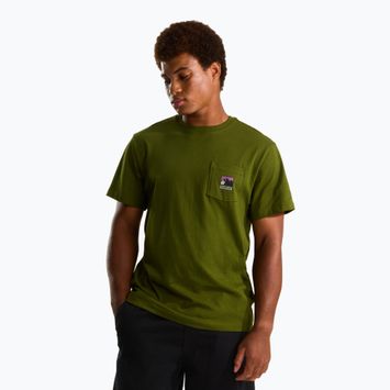 Tricou pentru bărbați The North Face Mountain Logo Relaxed woodland green