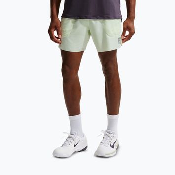 Pantaloni scurți de tenis pentru bărbați Nike Court Dri-Fit Advantage 6" Volt Tint/Black