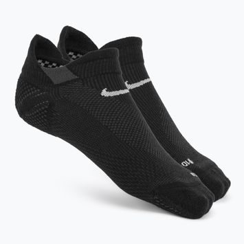 Șosete Nike Running No-Show Wool black/dark smoke grey/light smoke grey