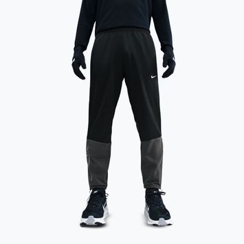 Pantaloni de alergare pentru bărbați Nike Challenger Therma-Fit Winterized black/anthracite/black